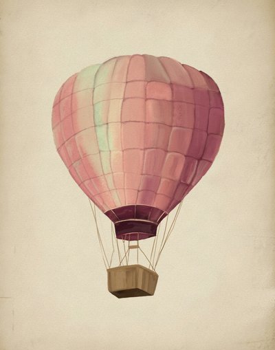 Balão rosa de sonho de Josie George
