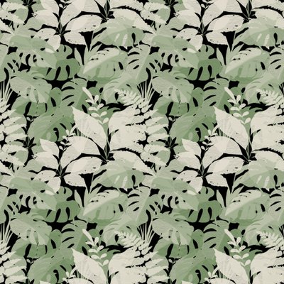 Folhagem tropical em tons suaves de Josie George