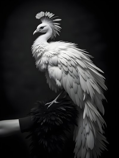 A Majestade do Pavão Branco de Josie George