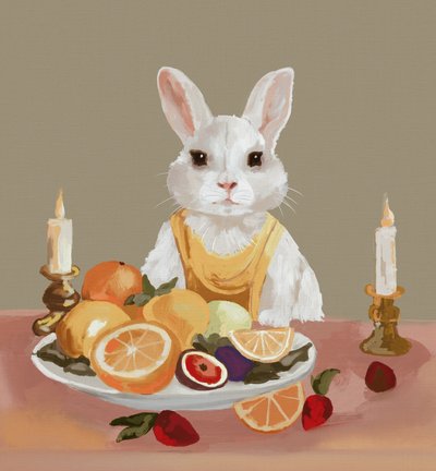 O Banquete do Coelho Branco de Josie George