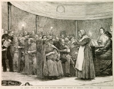 Os pobres em Londres de Josse Photo