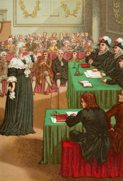 Maria Antonieta perante os seus juízes de Josse Photo