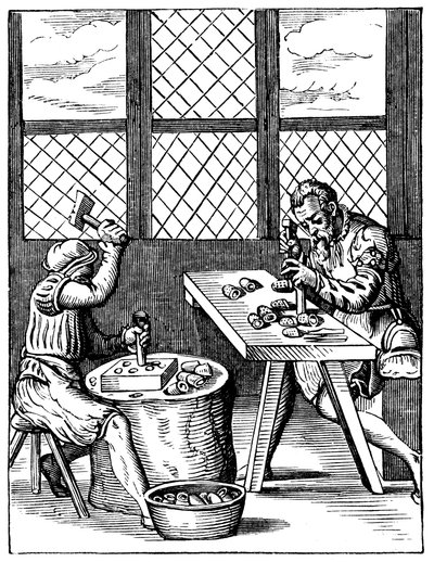 Oficina de Fabricantes de Dados, século XVI de Jost Amman