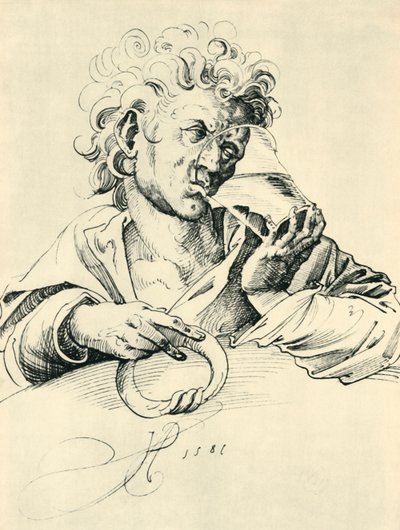 Bebedor, 1581, 1943. de Jost Amman