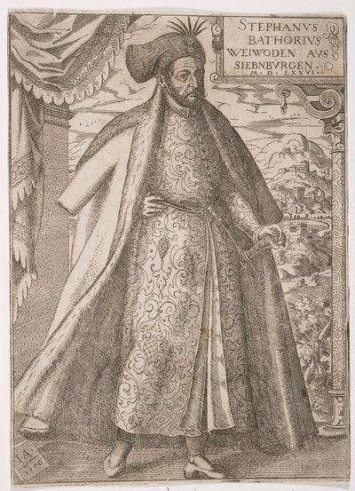 Retrato de Estêvão Báthory de Jost Amman