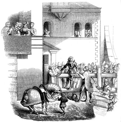 O desgaste de um cavaleiro, 1565 1849. de Jost Ammon