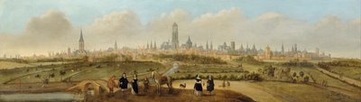 Vista na cidade de Utrecht, c. 1650-1660 de Jost Cornelisz Droochsloot