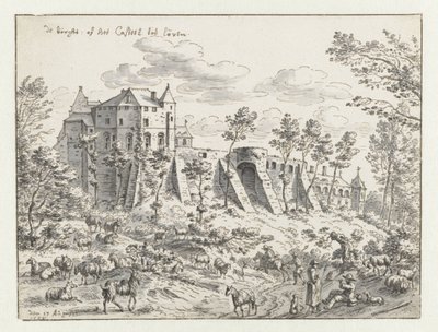 Vista do Keizersberg perto de Leuven de Josua de Grave