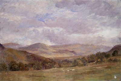 Green Hills (pintura) de Joyce Haddon
