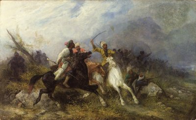 Batalha caucasiana de Jozef Brandt