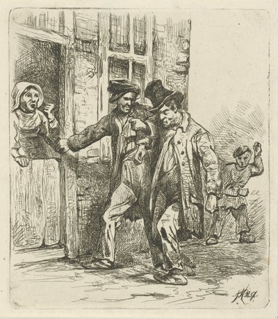 Dois bêbados de Jozef Hoevenaar