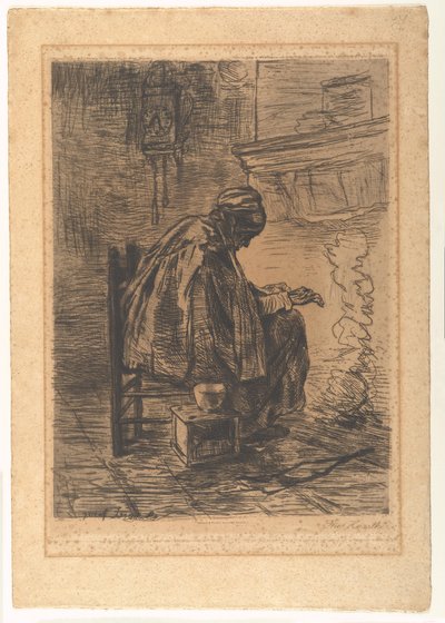 A lareira de Jozef Israëls