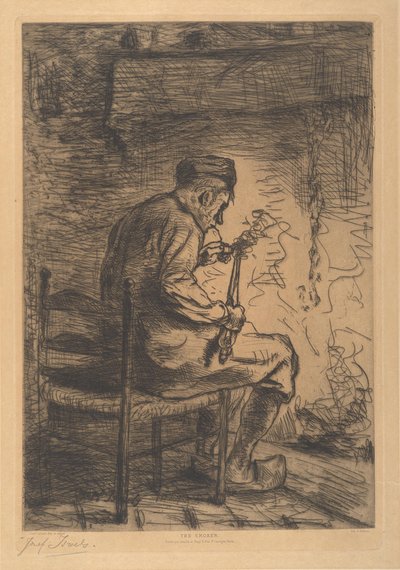 O fumador de Jozef Israëls