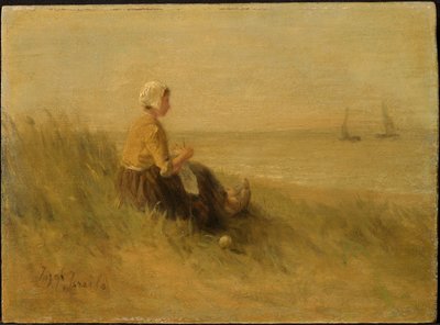 Mulher na margem de Jozef Israëls