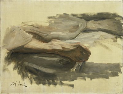 As pernas de Saulo de Jozef Israëls (signed by artist)