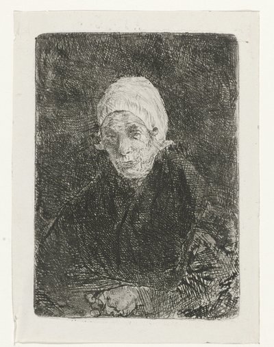 Katwijk velha mulher de Jozef Israëls