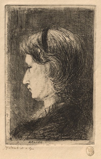 Retrato da Sra. israelense de Jozef Israëls