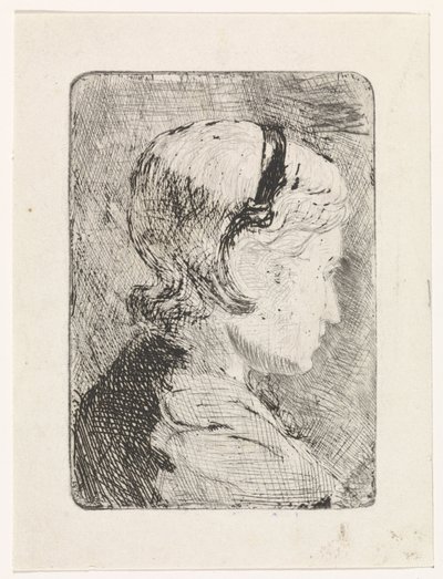 Retrato de Aleida Schaap de Jozef Israëls
