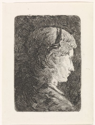 Retrato de Aleida Schaap de Jozef Israëls