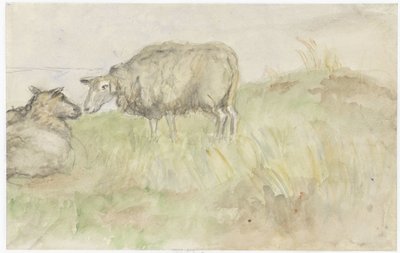 Duas ovelhas de Jozef Israëls