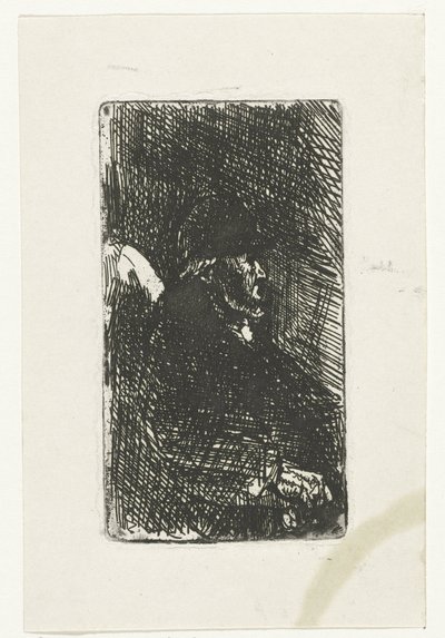 Velho sentado de Jozef Israëls