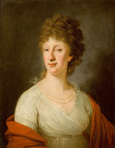 Santa Imperatriz Romana Maria Teresa (1717-1780), depois de 1800 (óleo sobre tela) de Jozef Pitschmann