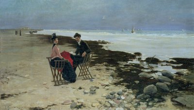 Férias à beira-mar, 1888 de Jozef Wodzinski