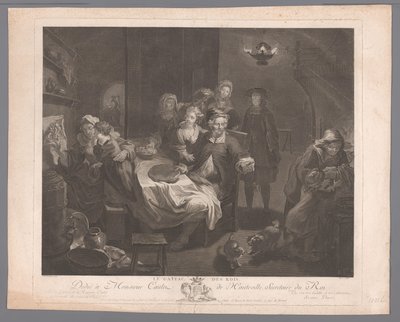 Celebração da Epifania
Le Gateau des Rois. (título sobre o objecto) de Jérôme Danzel
