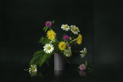 Natureza morta com flores silvestres de Juan Antonio Palacios