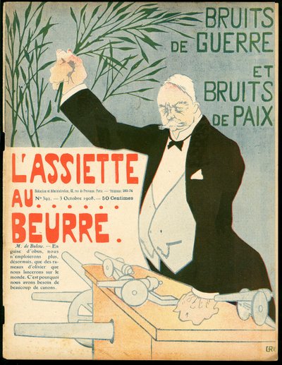Capa do "The Butter Plate", número 392, Satirical in Colors de Juan Gris