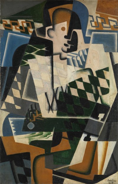 Arlequim com uma guitarra de Juan Gris