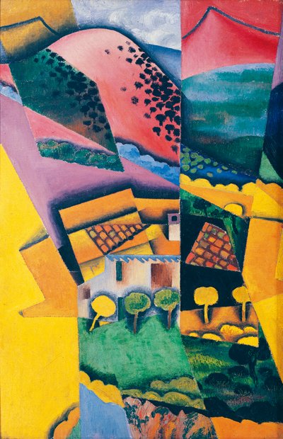 Paisagem na Ceret de Juan Gris