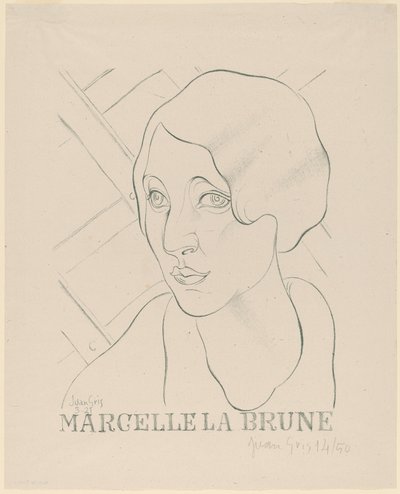 Marcela a morena de Juan Gris