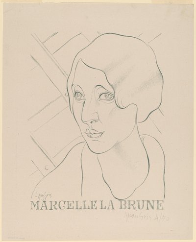 Marcela a morena de Juan Gris