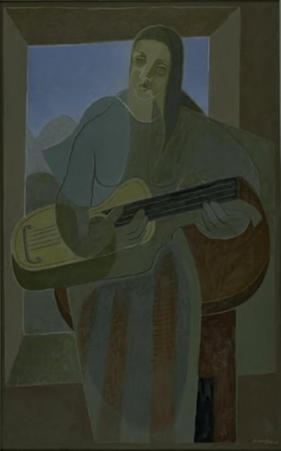 O guitarrista de Juan Gris