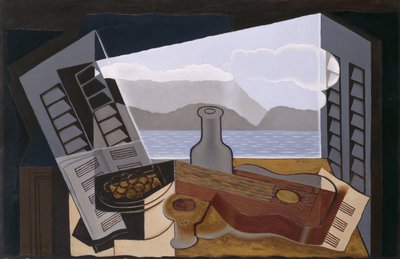 A Janela Aberta, 1921 de Juan Gris