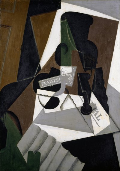 O Pote de Geléia De Morango de Juan Gris