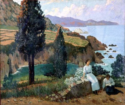 Pôr do sol de Juan Llimona y Bruguera