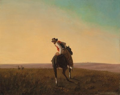 Aurora (também conhecida como Entre dos luces), c.1879-85 (óleo sobre tela) de Juan Manuel Blanes
