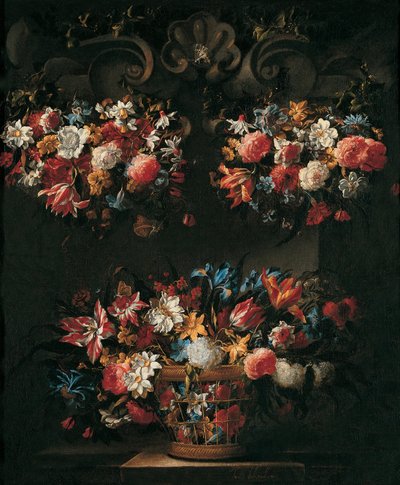 Natureza morta com flores de Juan de Arellano