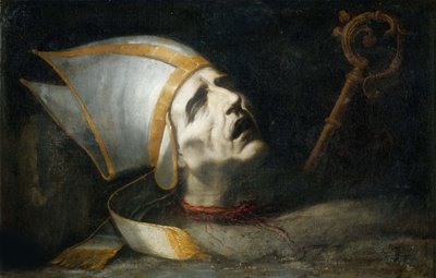 Cabeça de São Fulgêncio de Juan de Valdes Leal