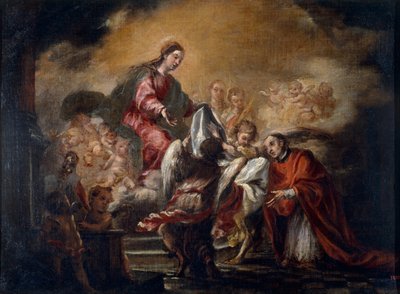 Imposição da casula a Santo Ildefonso de Juan de Valdes Leal