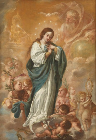 A Imaculada Conceição da Virgem, 1682. de Juan de Valdes Leal