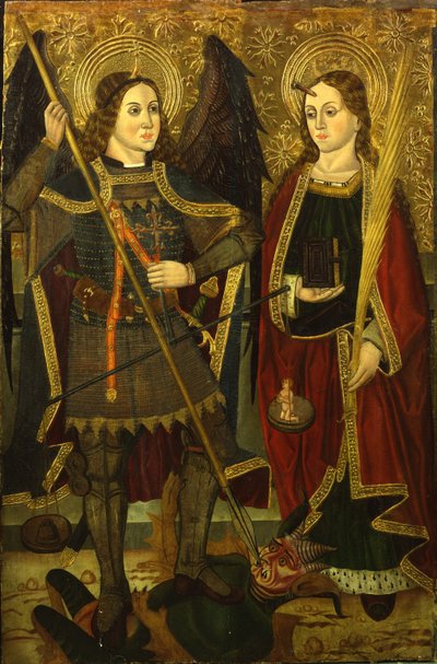 Santos Miguel e Engrácia de Juan de la Abadía