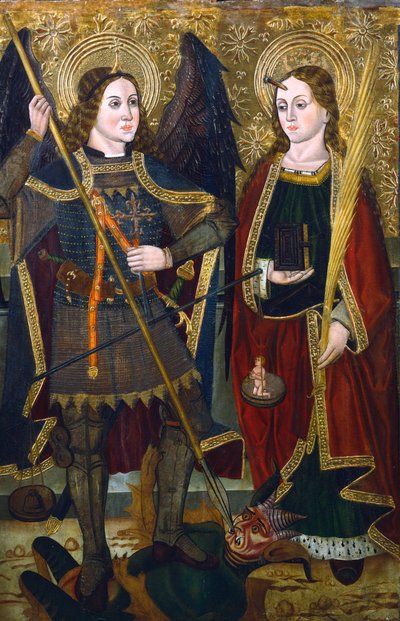 São Miguel e Engracia, c1489-c1513 de Juan de la Abadia the Younger