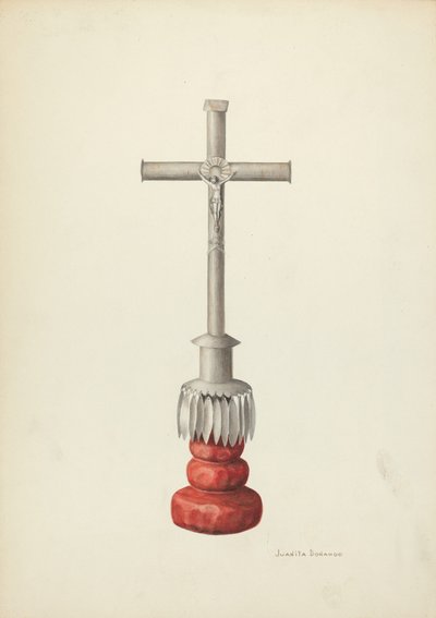 Crucifixo, c. 1936. de Juanita Donahoo