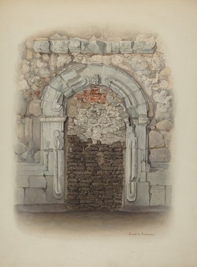 entrada, pedra de Juanita Donahoo