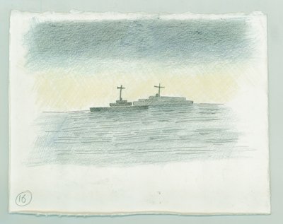 Bombardeio naval alemão de Scarborough, North Yorkshire, 1914 2014. de Judith Dobie