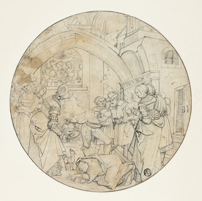 Decapitação de São João Batista de Jörg Breu the Elder