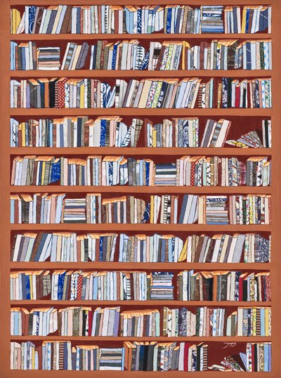 Lombadas de livros ecléticas de Jukyong Park